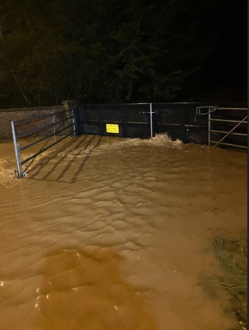 Photo of flood water - supporting image