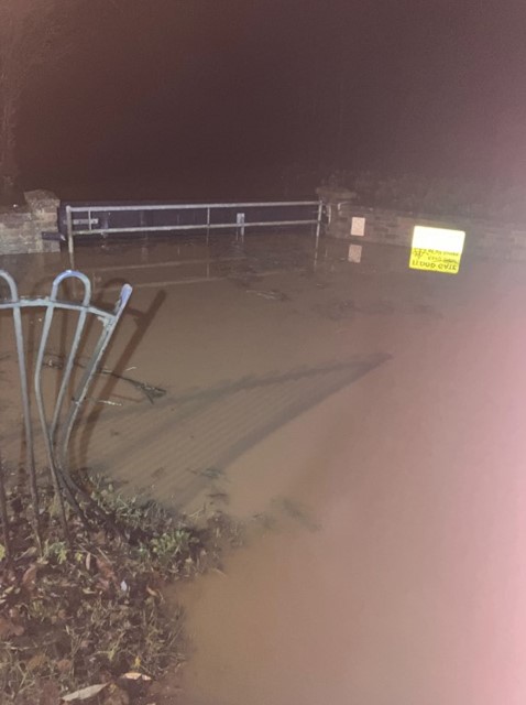 Photo of flood water - supporting image